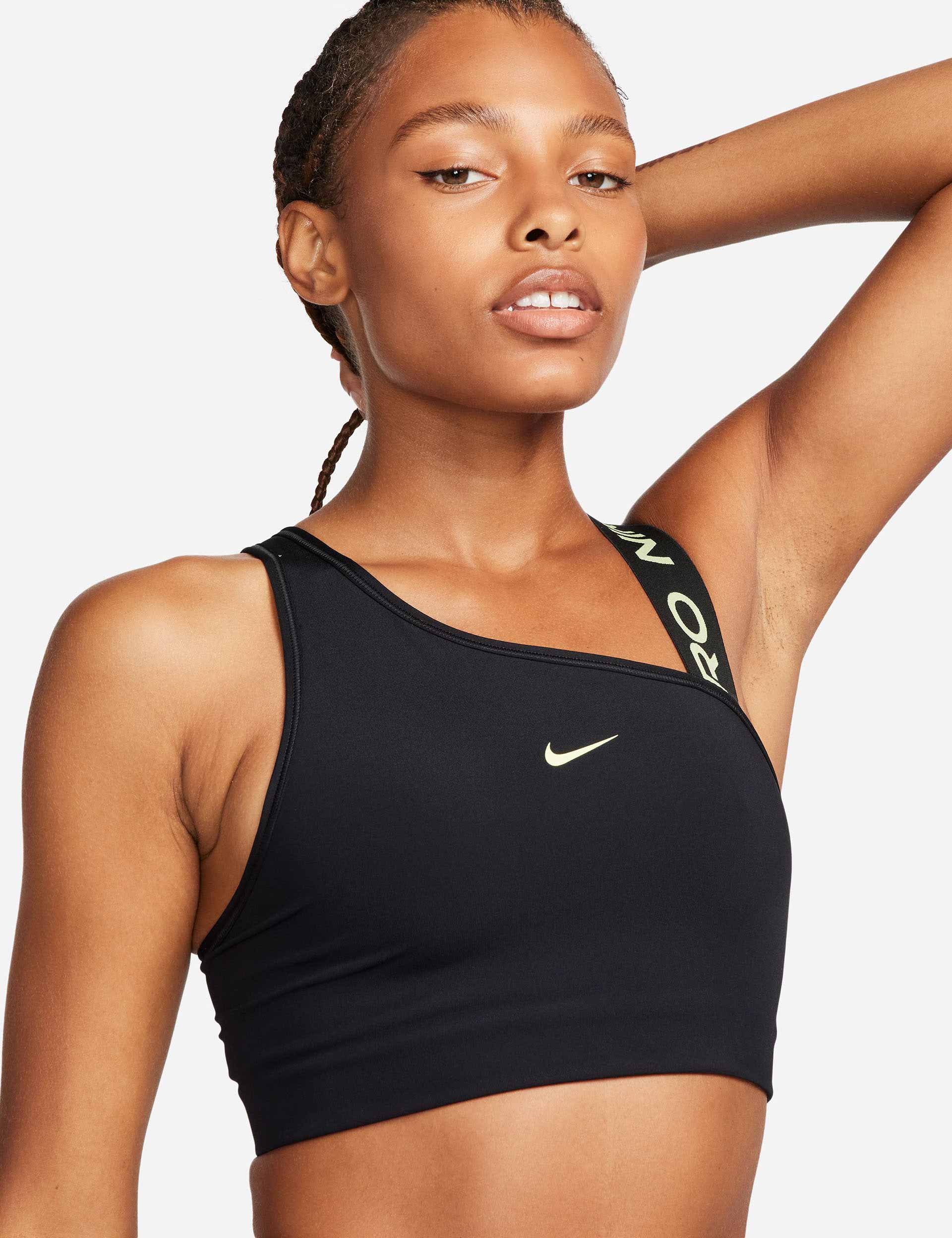 Finesse Active-Asymmetrical Sports bra, Black
